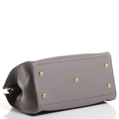 Saint Laurent Calfskin Small Classic Y Cabas Fog 4 of 8