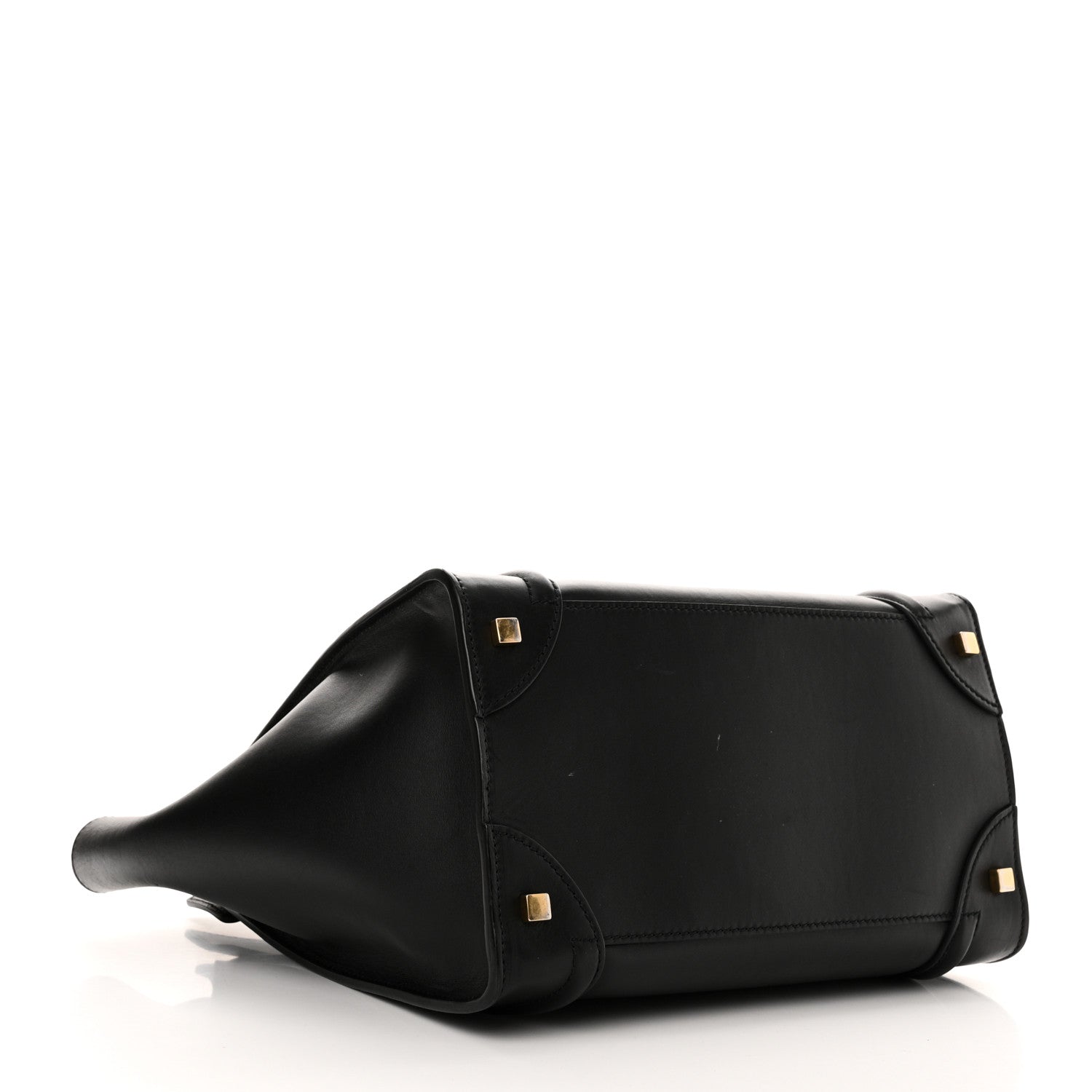 Celine Smooth Calfskin Mini Luggage Black 4 of 9