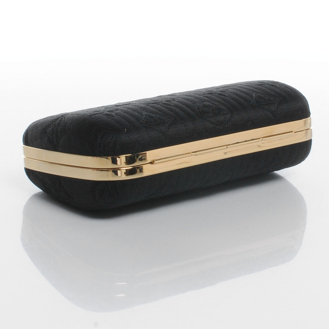 Louis Vuitton Monogram Motard Minaudiere Clutch Black 4 of 7