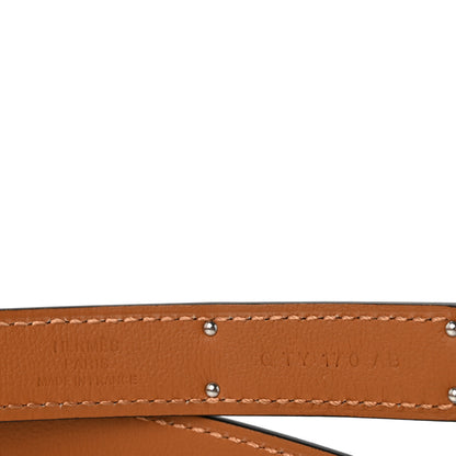 Hermes Epsom Kelly Belt Black 3 of 5