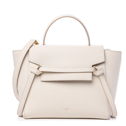 Celine Grained Calfskin Micro Belt Bag Linen 1 of 12