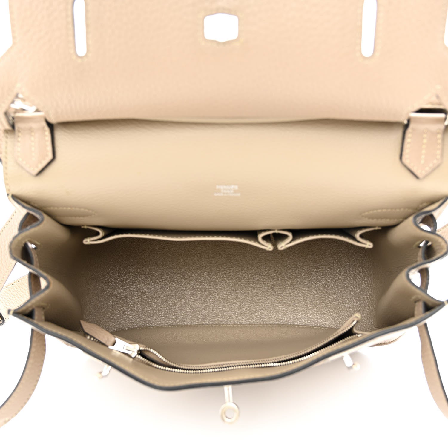 Hermes Taurillon Clemence Jypsiere 28 Gris Tourterelle 5 of 14