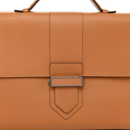 Delvaux Taurillon Crispe Cartable Presse I Vegetal 9 of 11