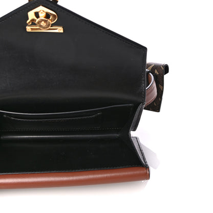 Burberry E-Canvas Monogram TB Envelope Belt Bag Bridle Brown 4 of 12