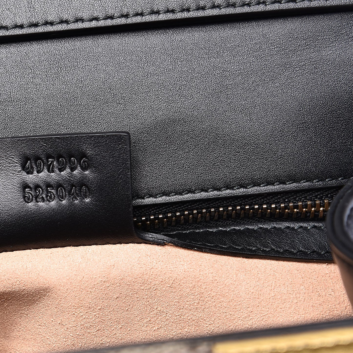 GG Supreme Monogram Small Osiride Top Handle Bag Black Gold