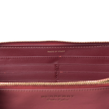 Burberry Trench Calfskin Zip Around Wallet Blossom Pink 6 of 9