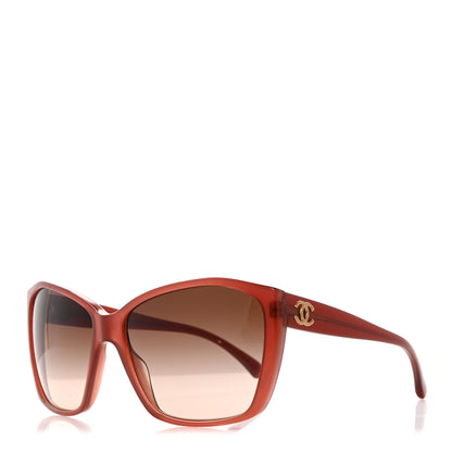 Chanel Acetate CC Sunglasses 5203 Red 1 of 9