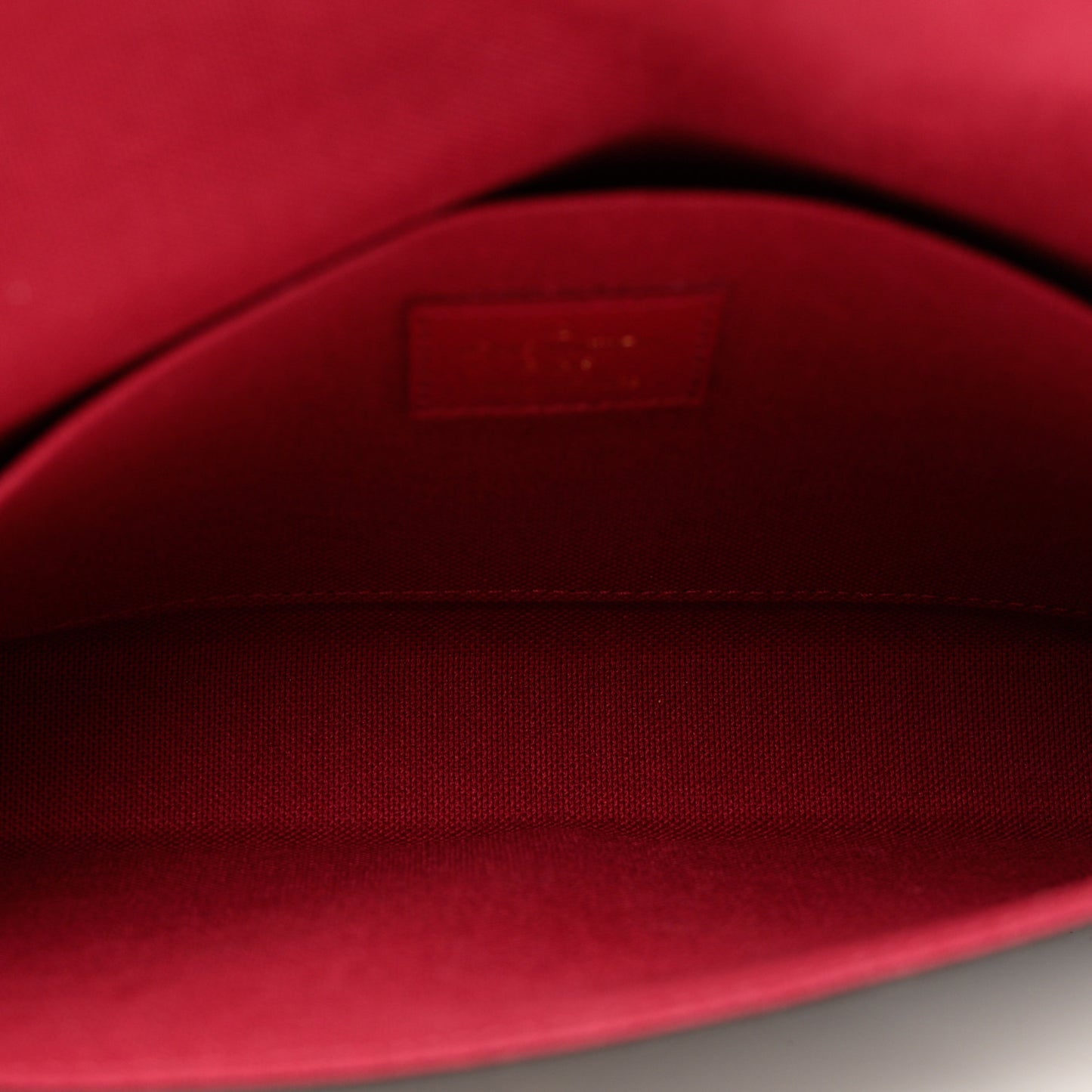 Monogram Pochette Felicie Chain Wallet Fuchsia