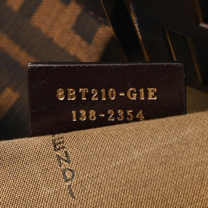 Fendi Zucca Vitello Messenger Baguette Tobacco 7 of 14