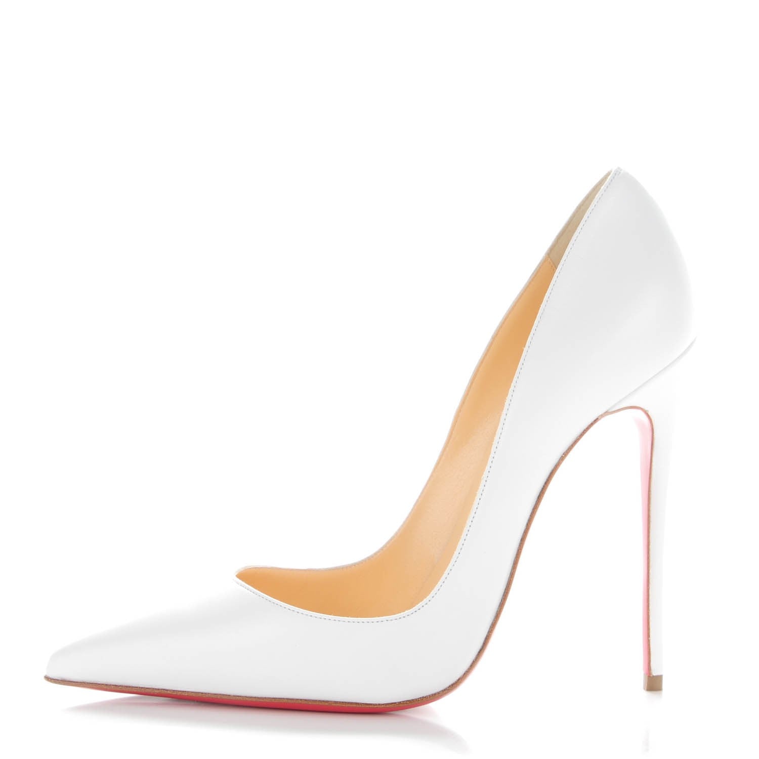 Christian Louboutin Kid So Kate 120 Pumps 37.5 White 1 of 8