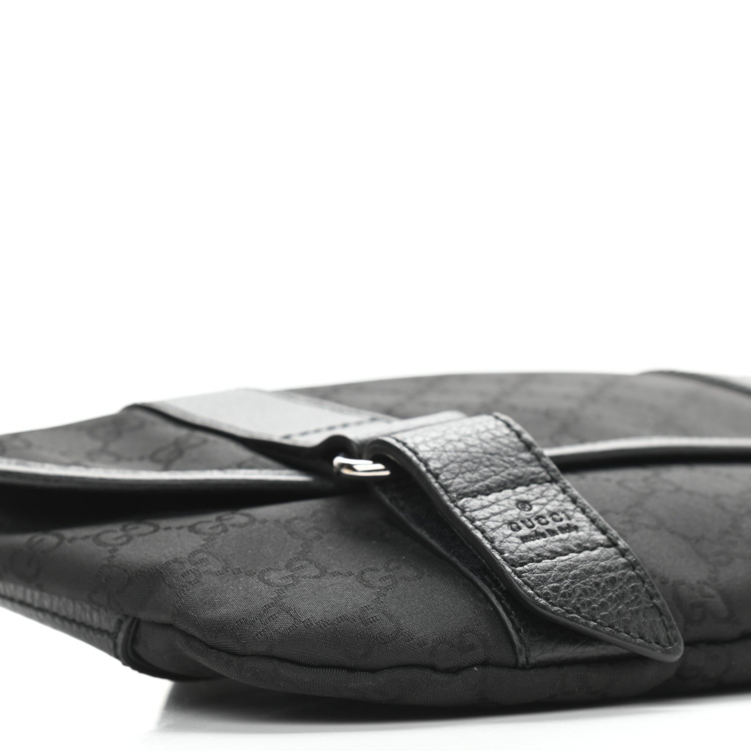 Gucci Monogram Waist Belt Bag Black 8 of 9