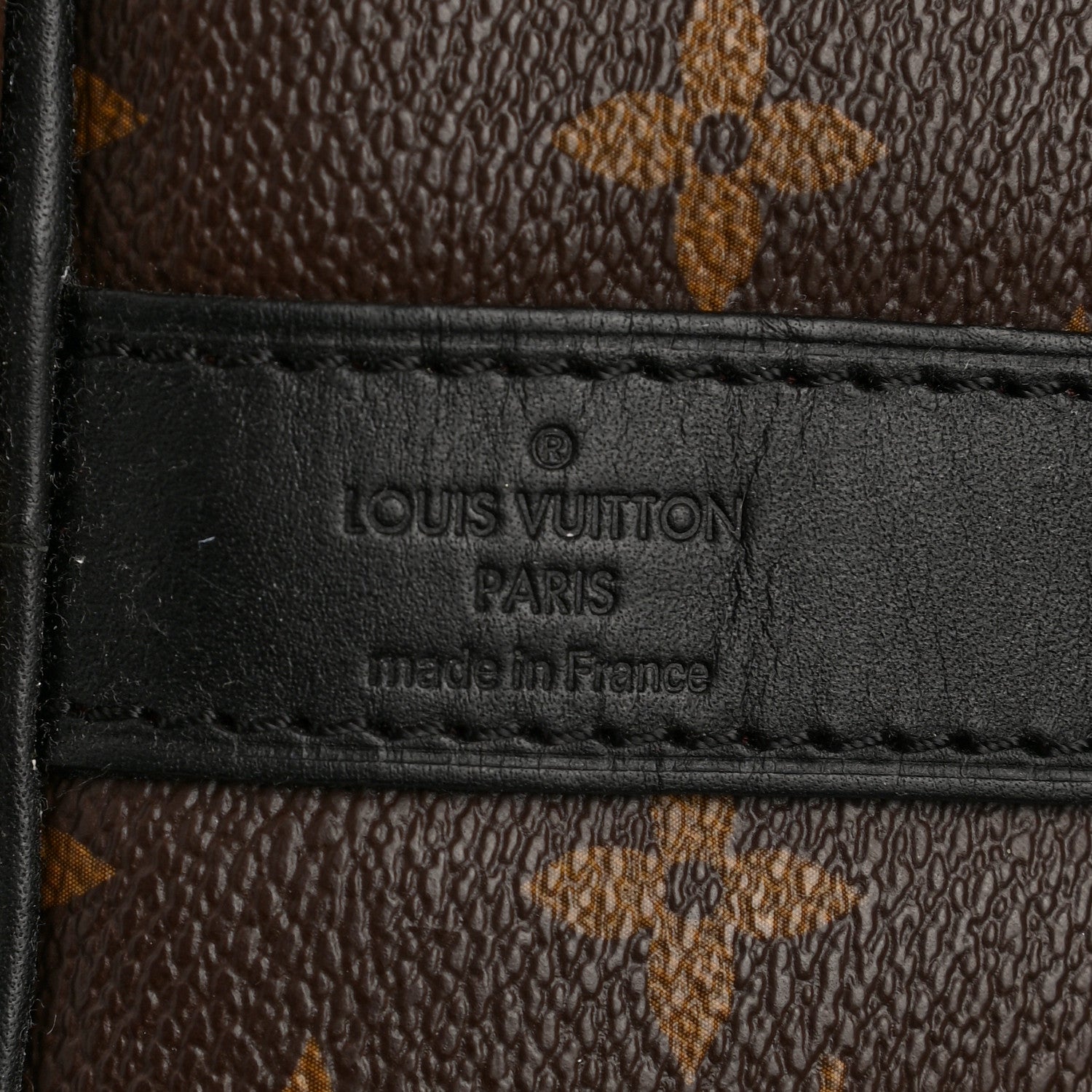 Louis Vuitton Monogram Macassar Keepall Bandouliere 45 6 of 12