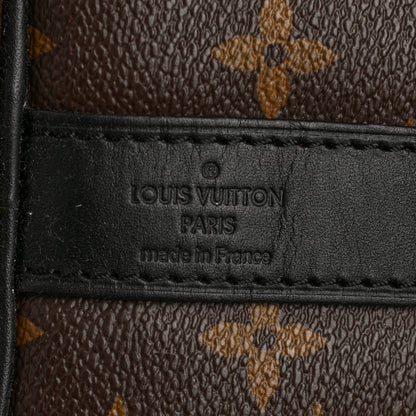 Louis Vuitton Monogram Macassar Keepall Bandouliere 45 6 of 12
