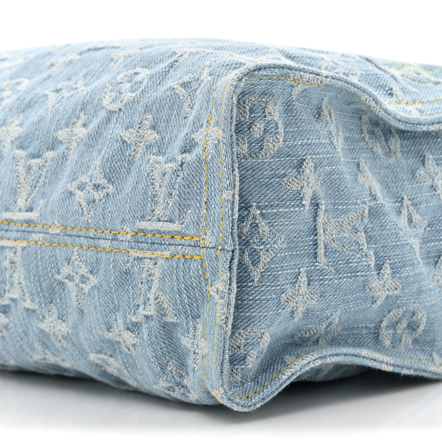 Monogram Washed Denim Let Go PM Sky Blue