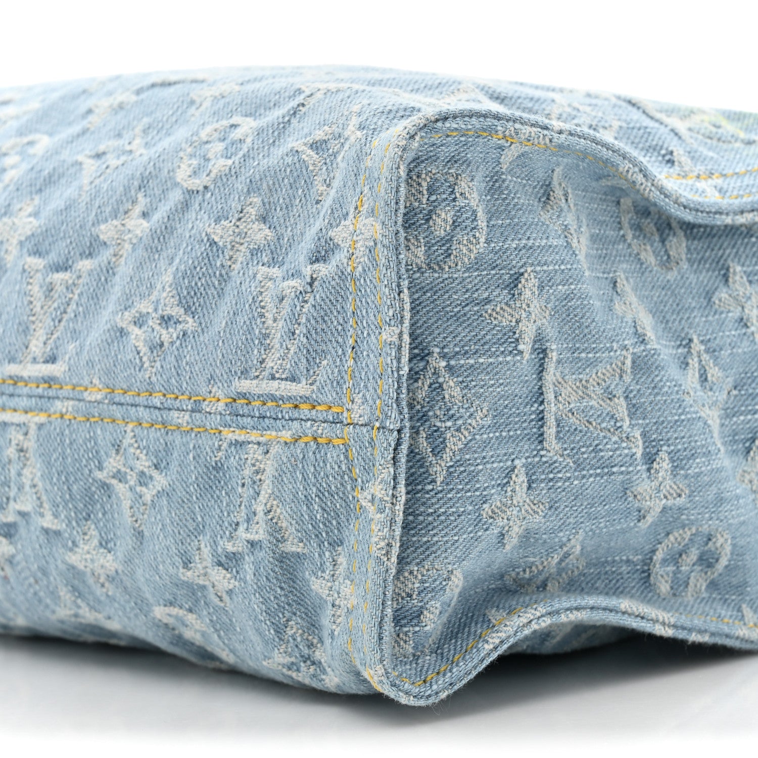 Louis Vuitton Monogram Washed Denim Let Go PM Sky Blue 8 of 9