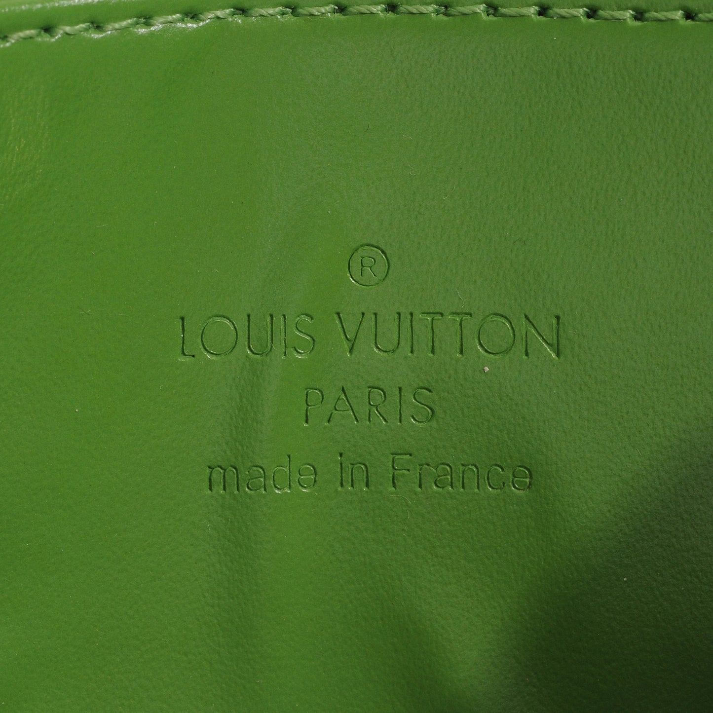 Vernis Trousse Cosmetic Pouch Vert Tonic