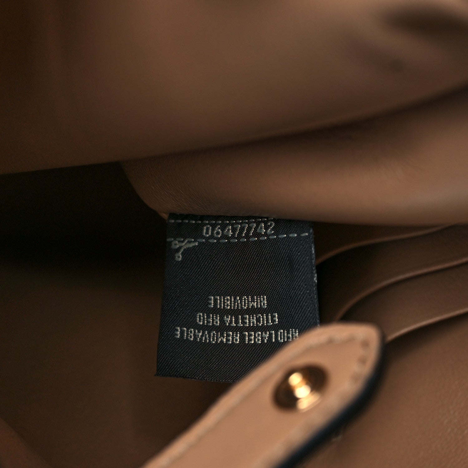 Fendi Vitello Grace Matte Mini Guitar Bag Black 7 of 10