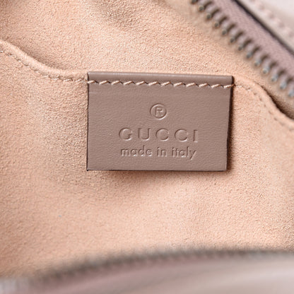 Gucci Calfskin Matelasse Mini GG Marmont Chain Shoulder Bag Porcelain Rose 5 of 9