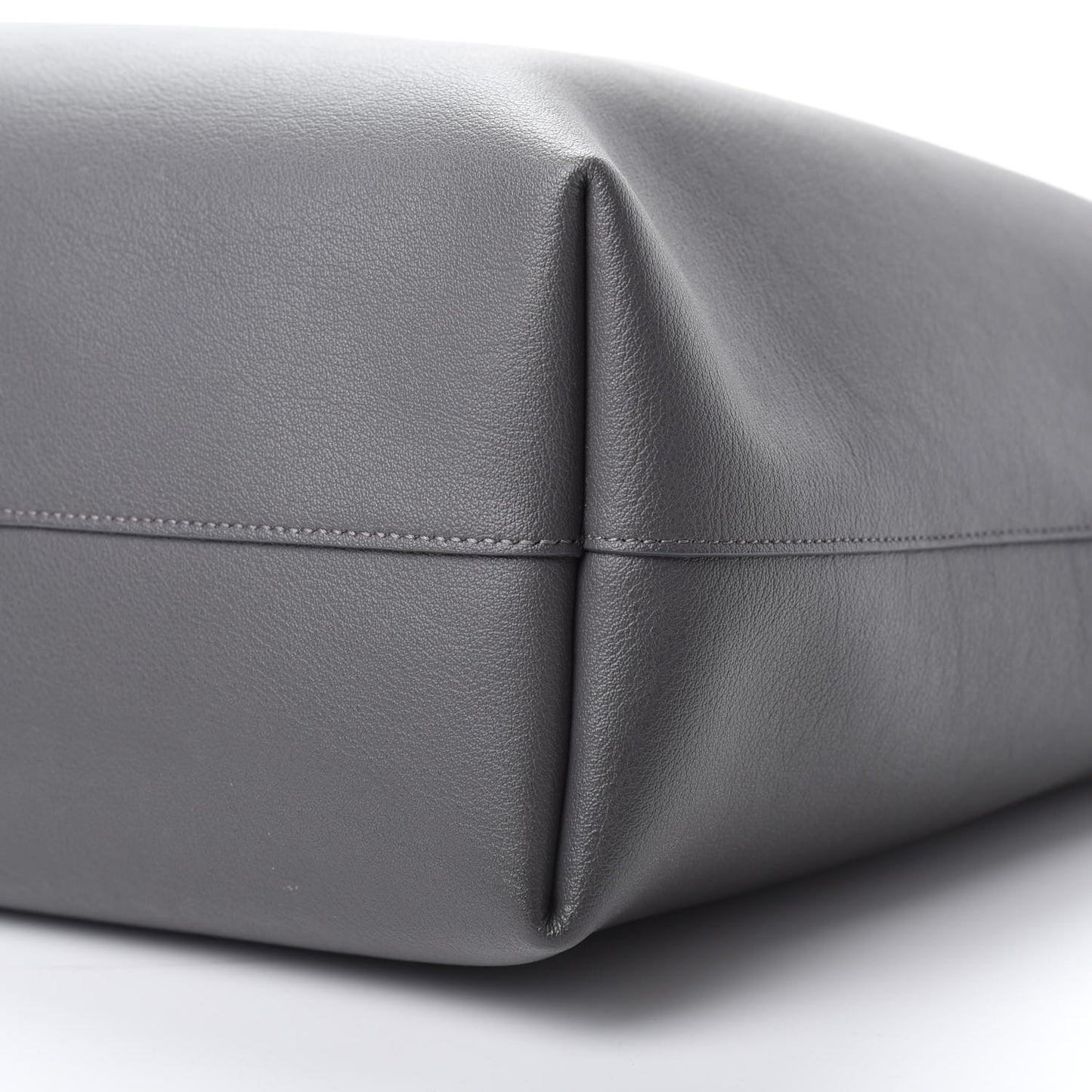 Calfskin Large Shopping Tote Storm