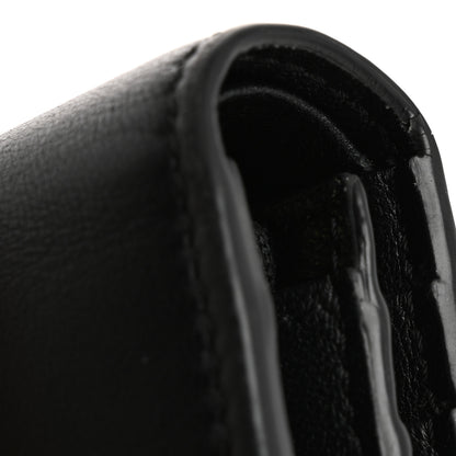 Valentino Garavani Calfskin Small VLogo Bi-Fold Wallet Black 9 of 12