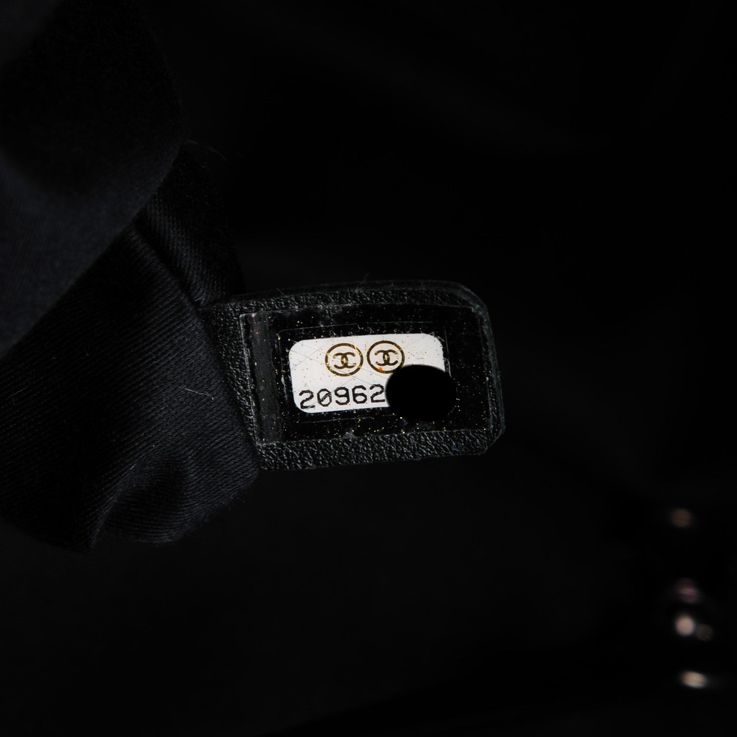Chanel Lambskin Large Girl Bag Black 7 of 7