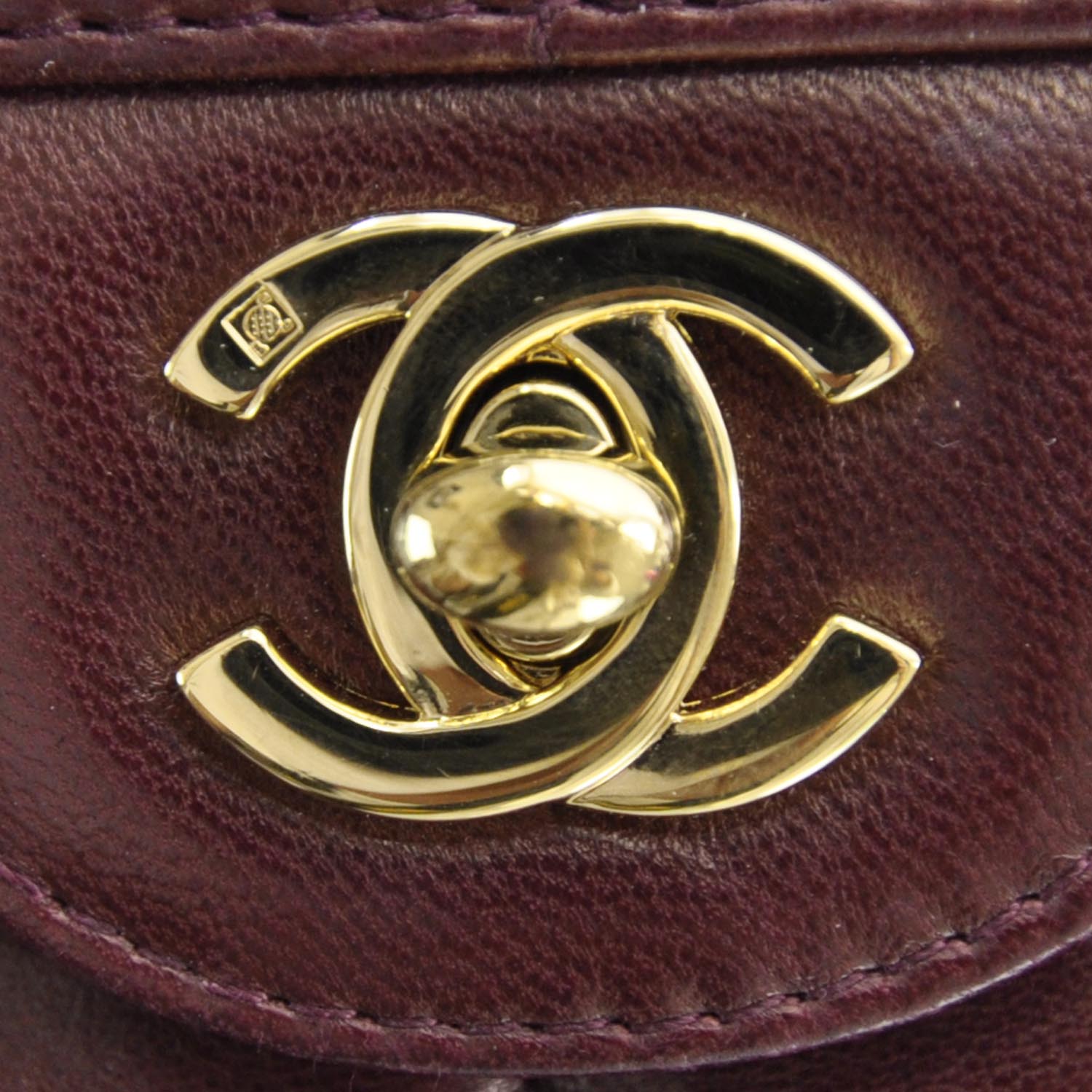 Chanel Lambskin East West Chocolate Bar Flap 5 of 9
