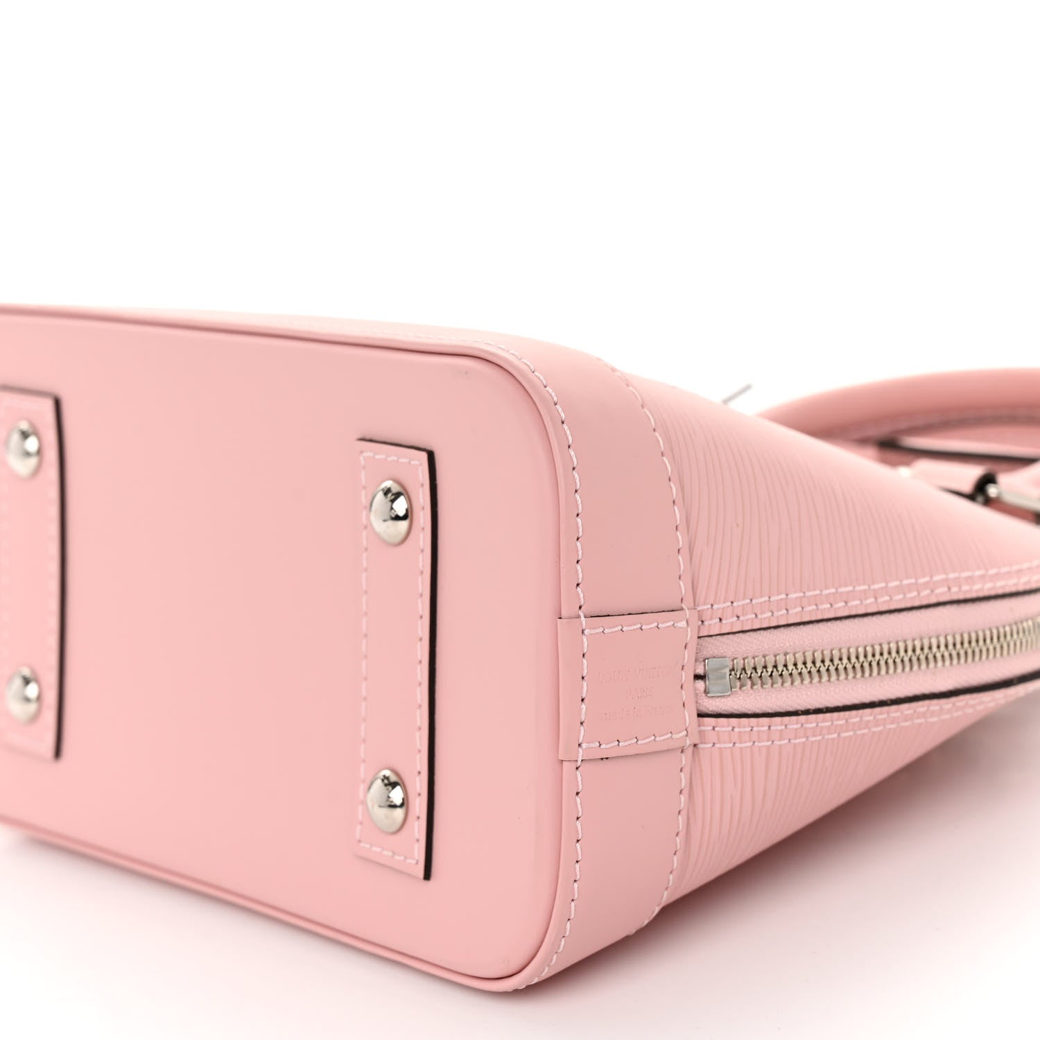 Louis Vuitton Epi Alma BB Rose Ballerine 9 of 9