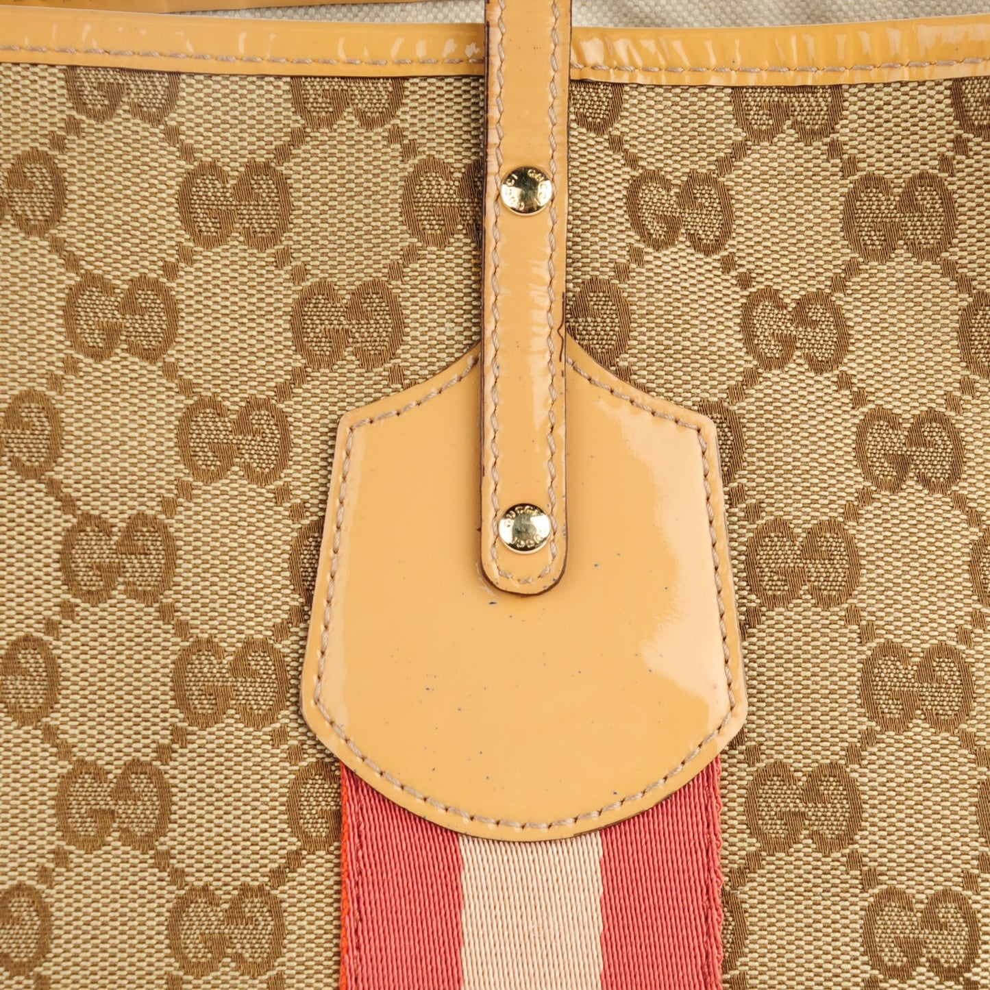 Monogram Web Medium Jolie Tote Sand