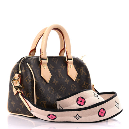 Louis Vuitton Monogram Speedy Bandouliere 20 Black 3 of 9