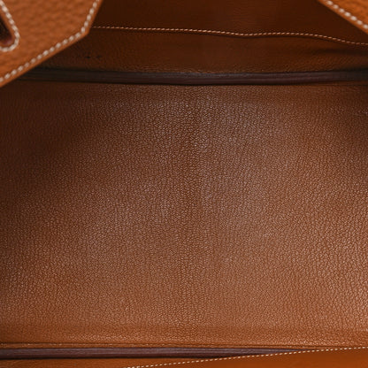 Hermes Taurillon Clemence Birkin 35 Gold 5 of 25