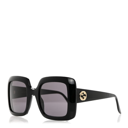 Gucci Acetate Square Frame Sunglasses GG0896S Black 1 of 8