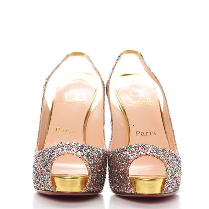 Christian Louboutin Glitter No Prive 120 Pumps 39 Multicolor 2 of 8