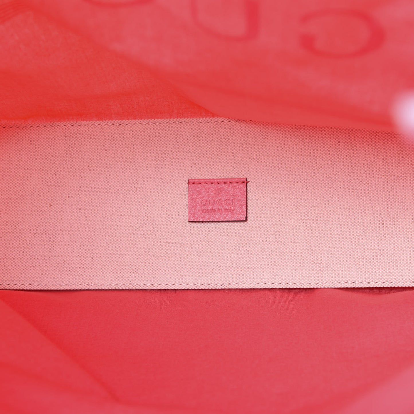 Patent Canvas Frame Logo Vertical Tote Glam Pink