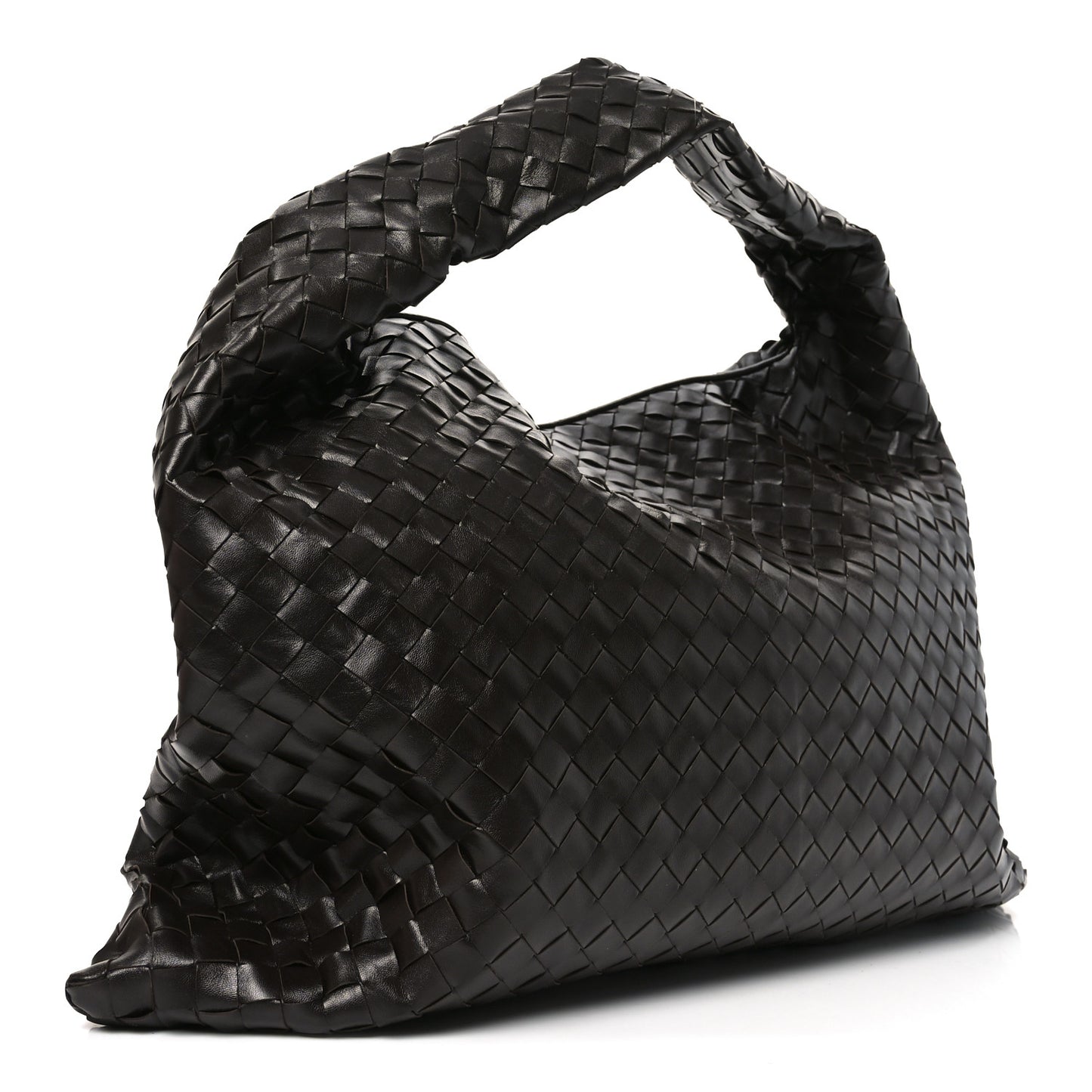 Calfskin Intrecciato Large Hop Fondant