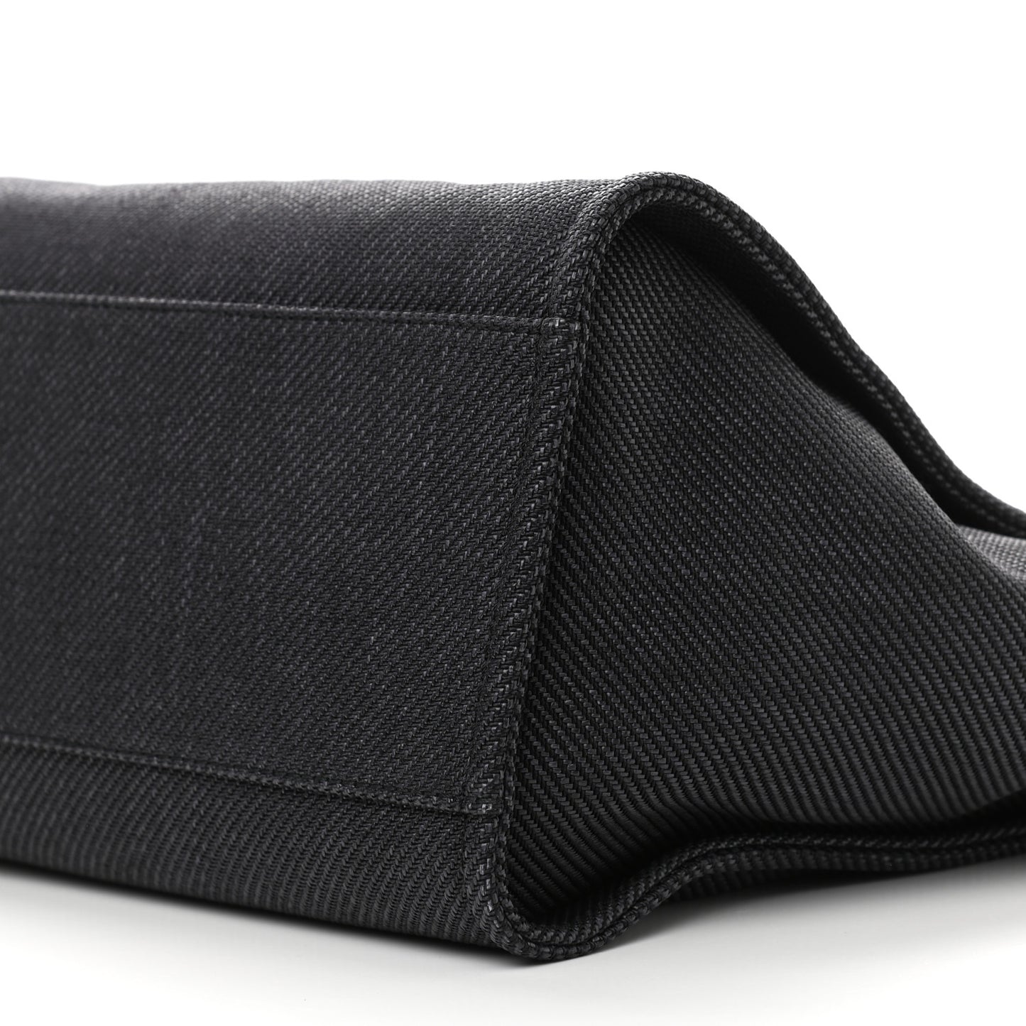 Mixed Fibers Medium Deauville Tote Black