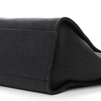 Chanel Mixed Fibers Medium Deauville Tote Black 9 of 9