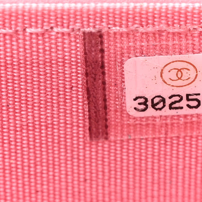 Chanel Caviar Quilted Boy Wallet On Chain WOC Light Pink 8 of 17