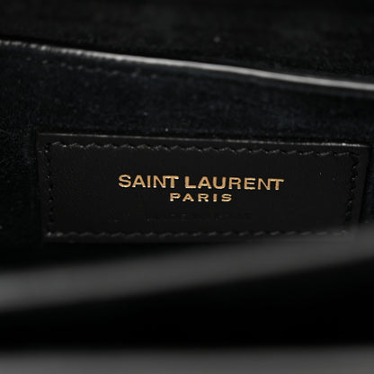 Saint Laurent Calfskin Medium Monogram Sunset Black 6 of 10