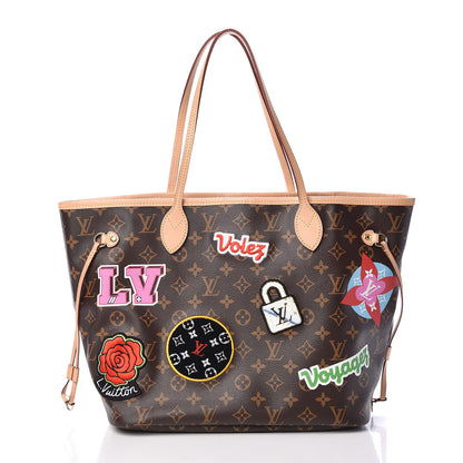 Louis Vuitton Monogram Travel Stickers Neverfull MM 3 of 12