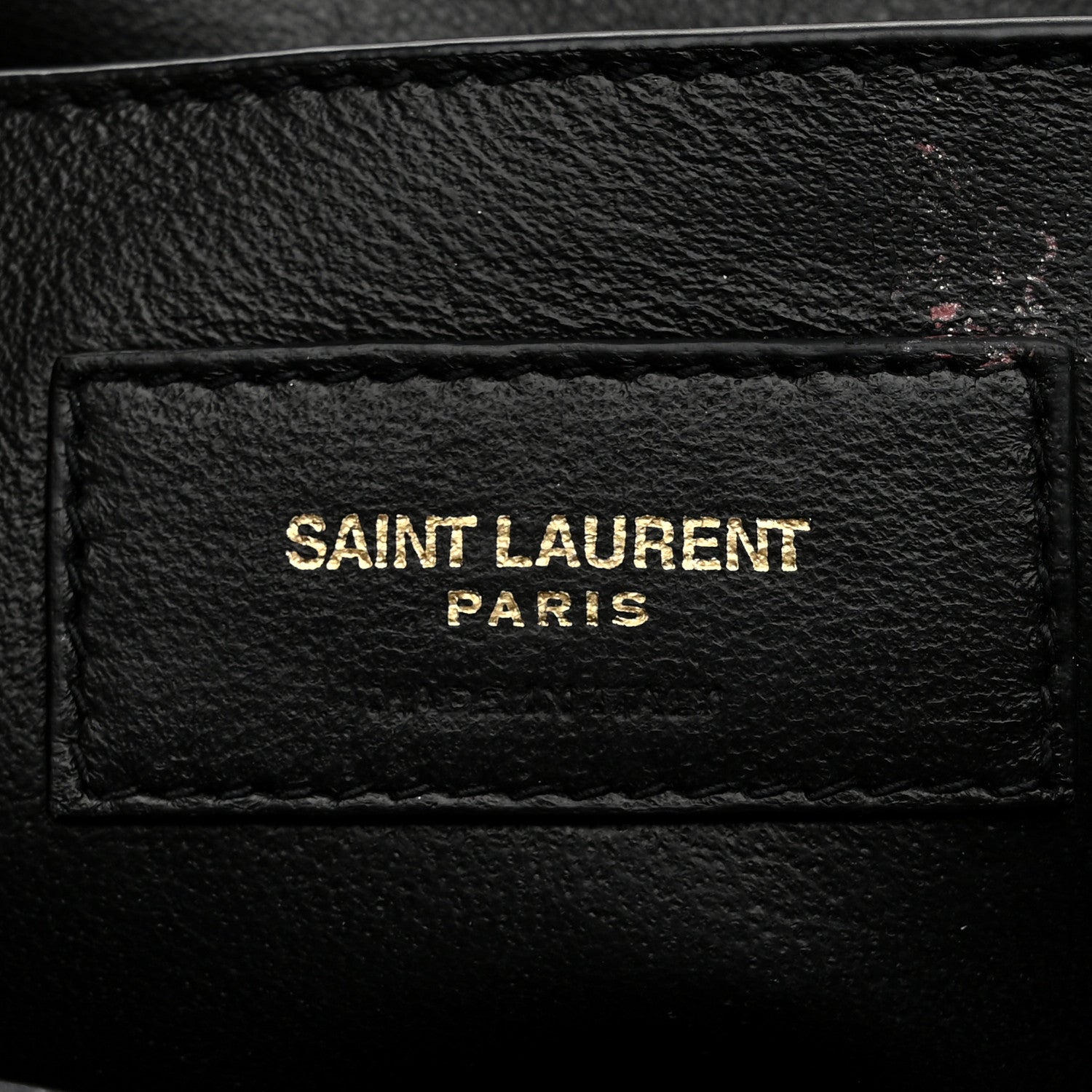 Saint Laurent Lambskin Matelasse Monogram Large Vicky Chain Bag Rouge Eros 7 of 11