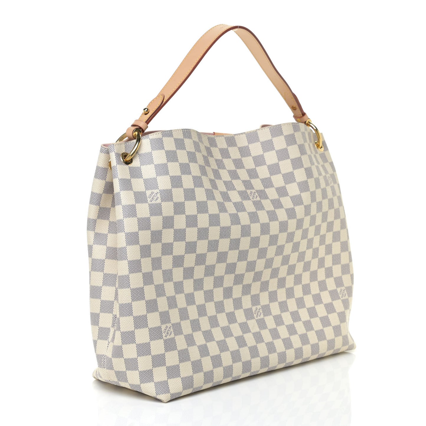 Damier Azur Graceful MM Rose Ballerine