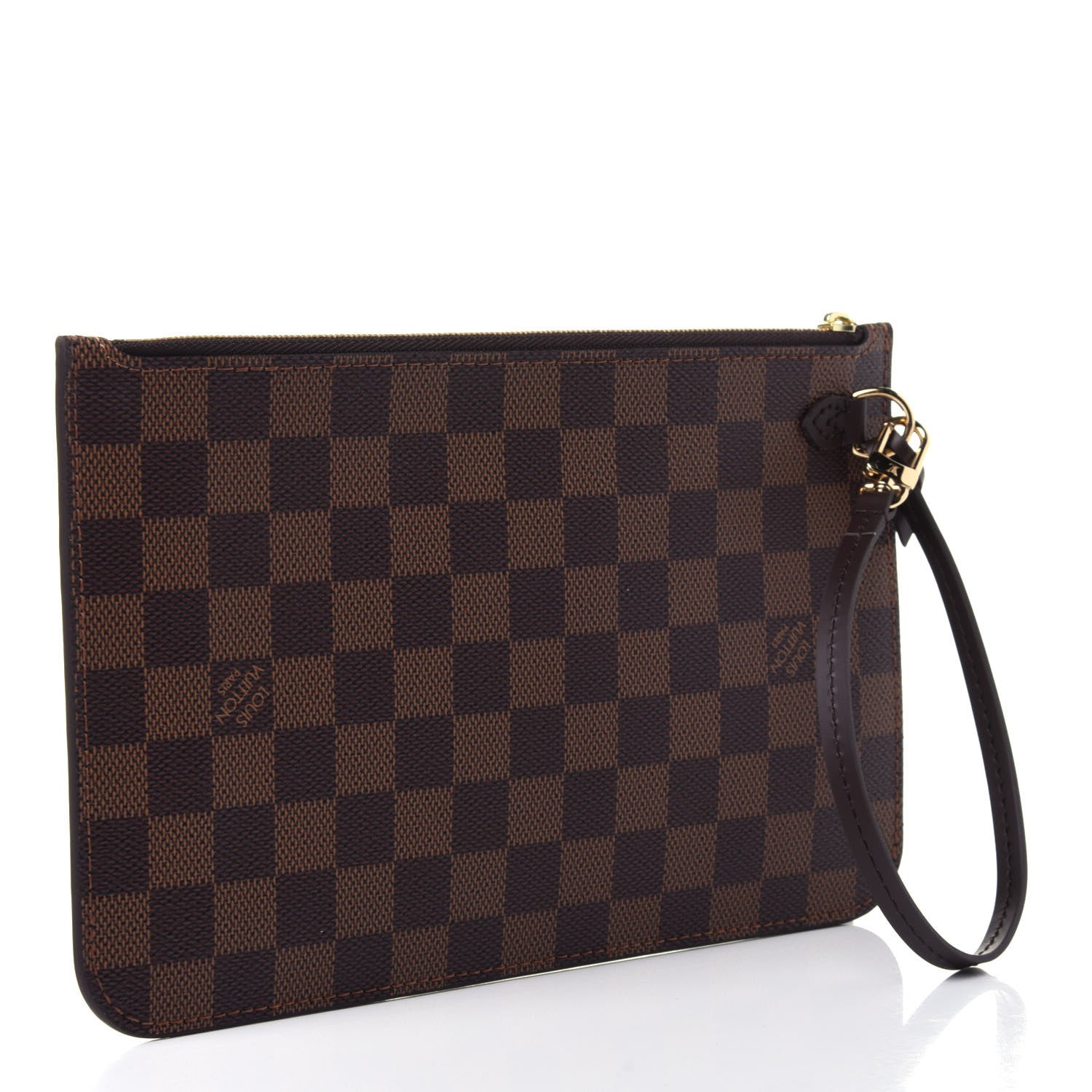 Louis Vuitton Damier Ebene Neverfull MM GM Pochette 2 of 4