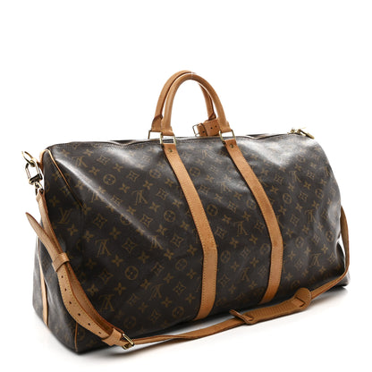 Louis Vuitton Monogram Keepall Bandouliere 55 2 of 15