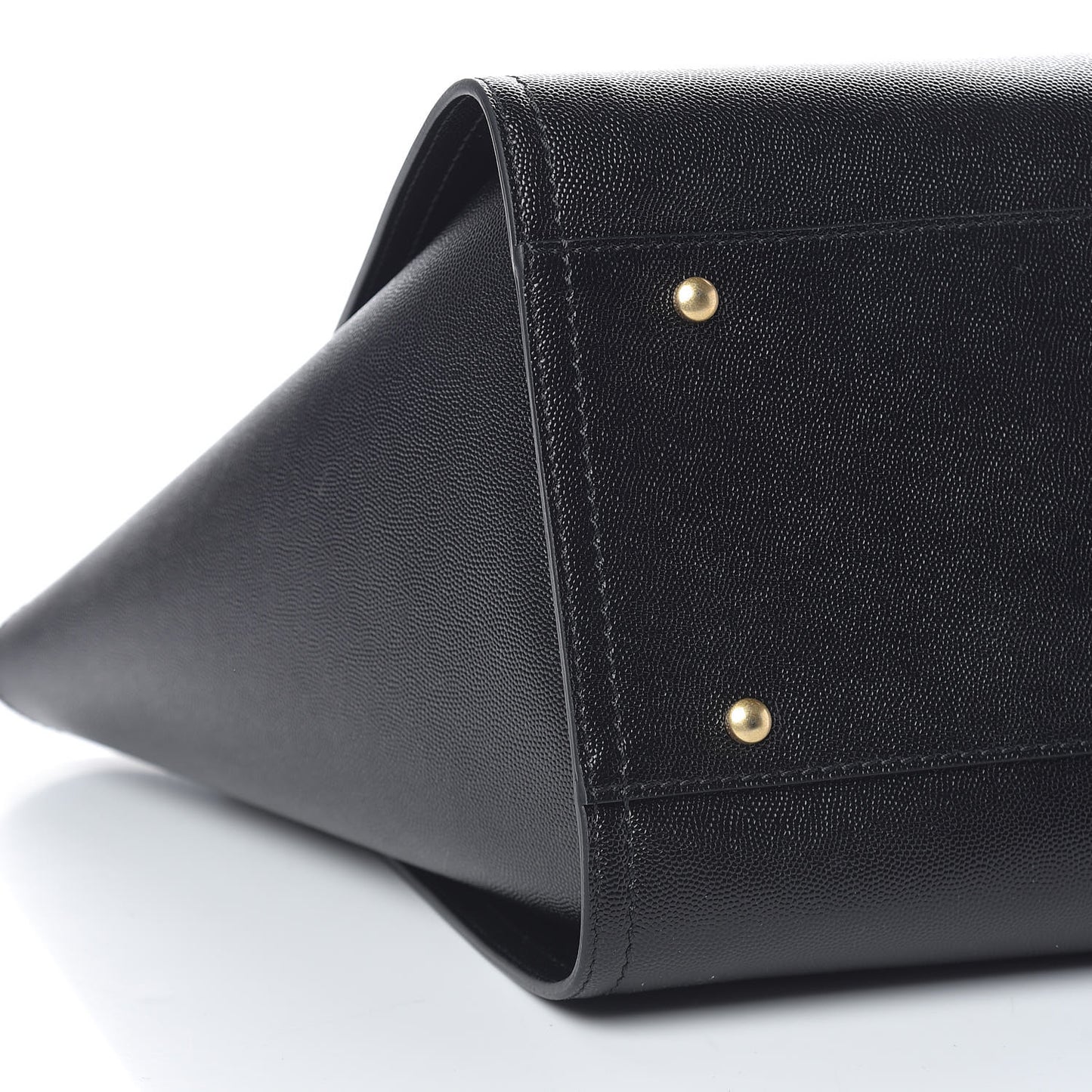 Caviar Large Studded Deauville Tote Black