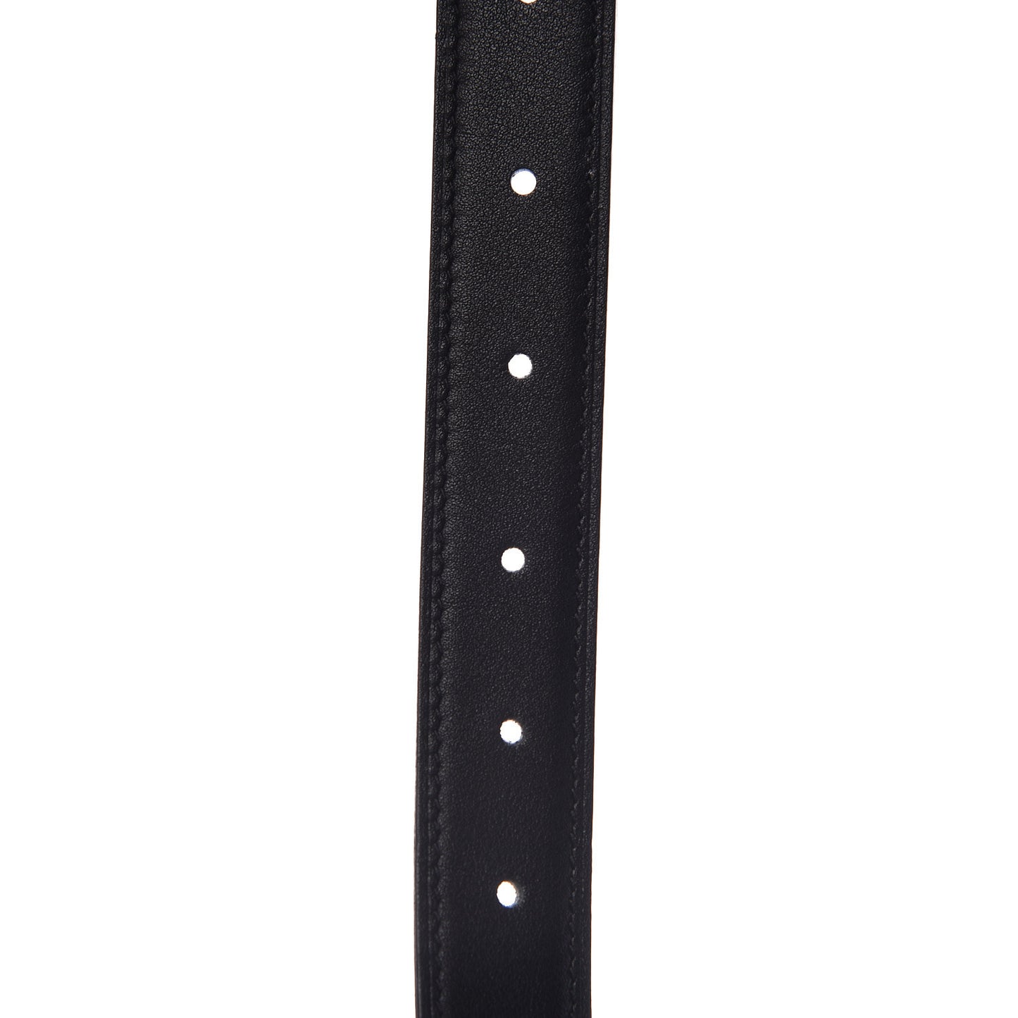 Swift Epsom 24mm Mini Constance H Belt 90 Black Etoupe