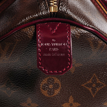 Louis Vuitton Monogram Mirage Speedy 30 Bordeaux 6 of 8