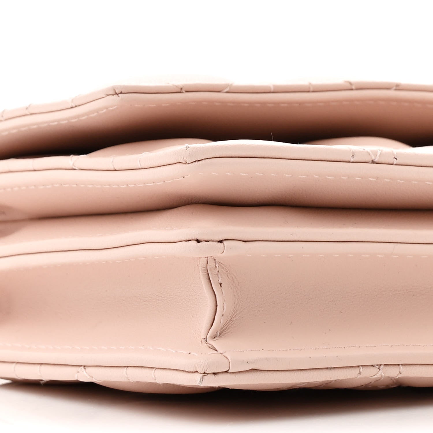 Christian Dior Lambskin Cannage Mini My Dior Top Handle Clutch Rose Poudre 11 of 13