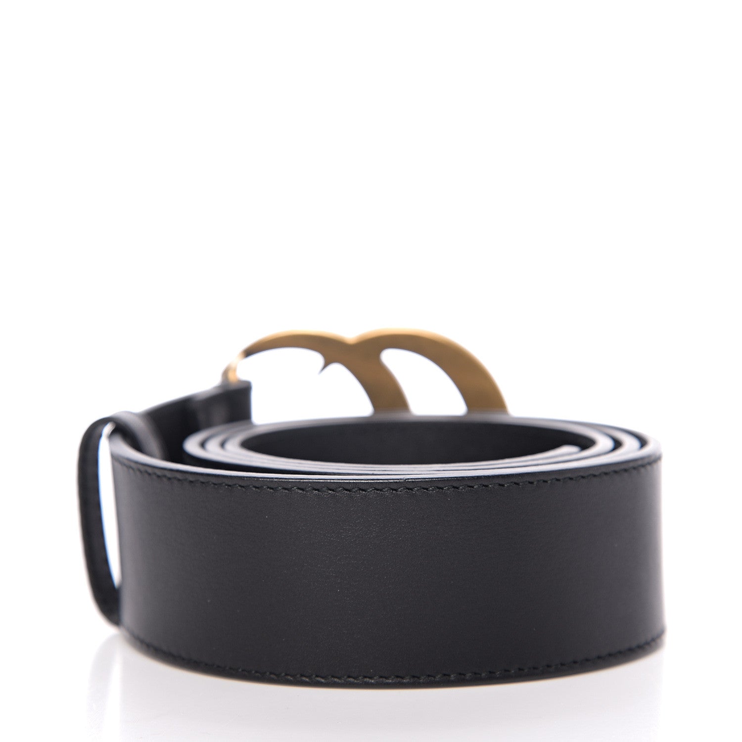 Gucci Calfskin Double G 40mm Belt 85 34 Black 2 of 5