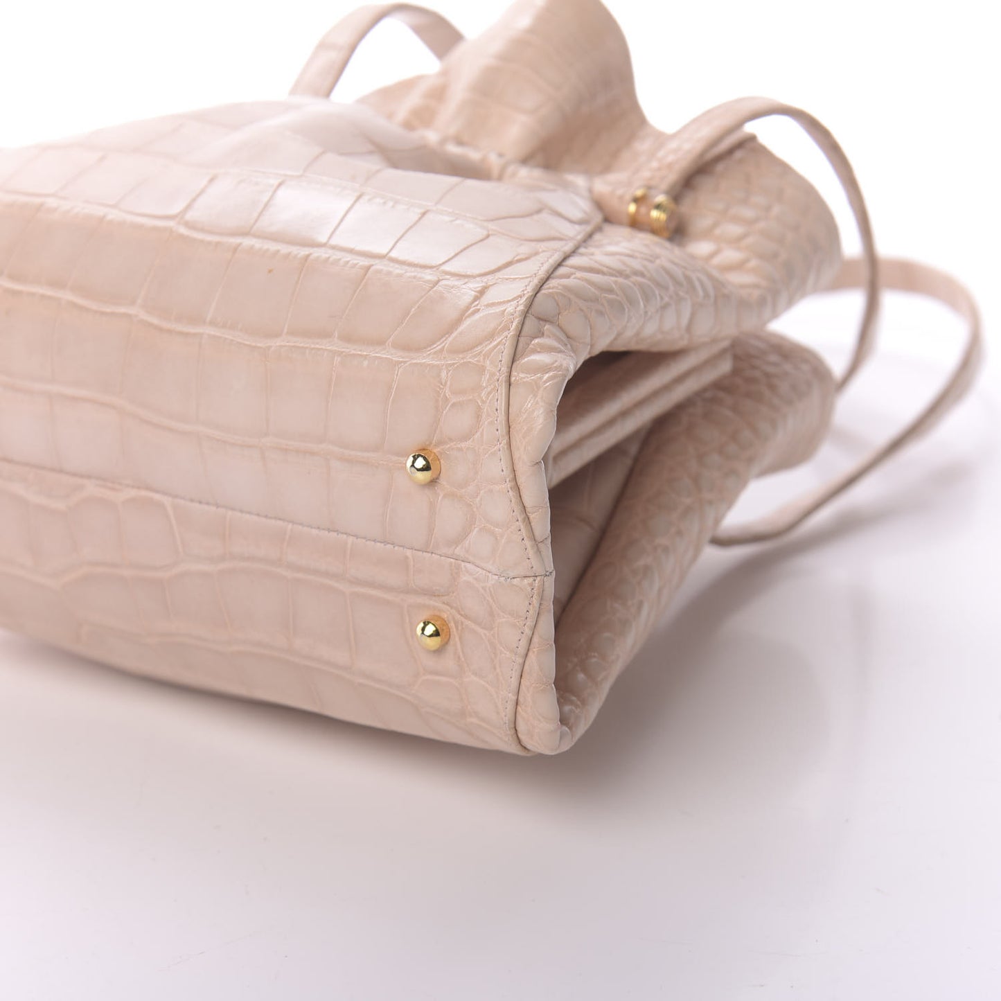 Crocodile Evening Bag Pink