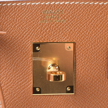 Hermes Epsom Birkin 30 Gold 26 of 36